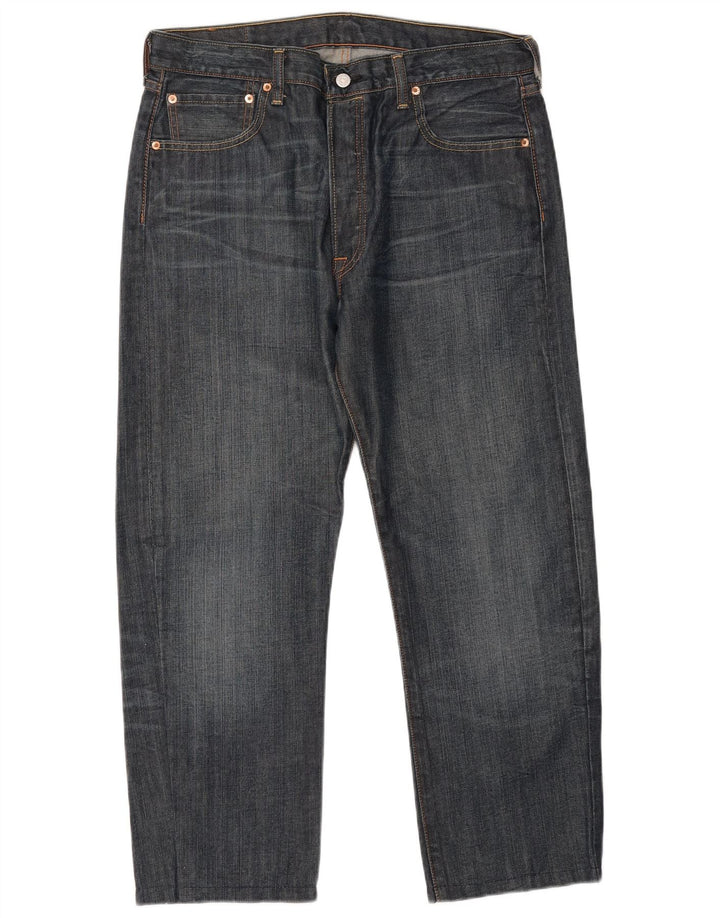 Levi's Mens 501 Straight Jeans W36 L27 Blue