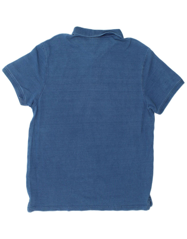 Levi's Mens Standard Fit Polo Shirt XL Blue Cotton
