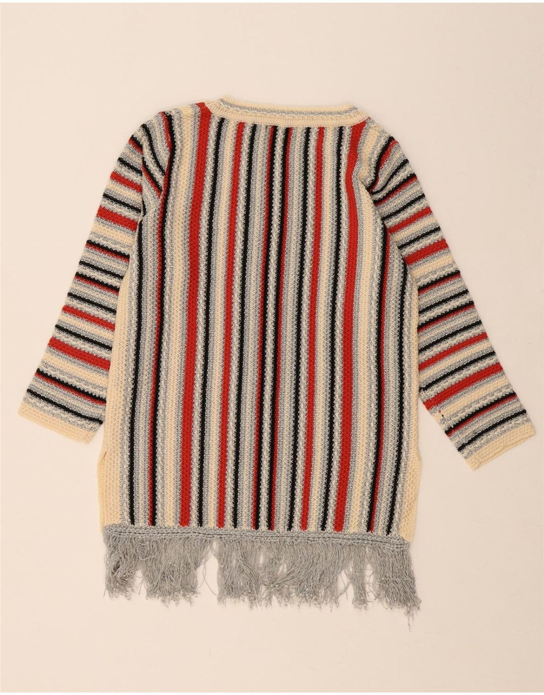 MASSIMO DUTTI Womens Boat Neck Jumper Sweater EU 42 Large Multicoloured Vintage Massimo Dutti and Second-Hand Massimo Dutti from Messina Hembry 