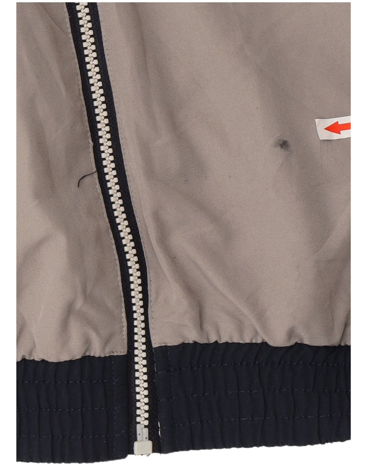 Champion Mens Tracksuit Top Jacket XL Grey Colourblock Polyester