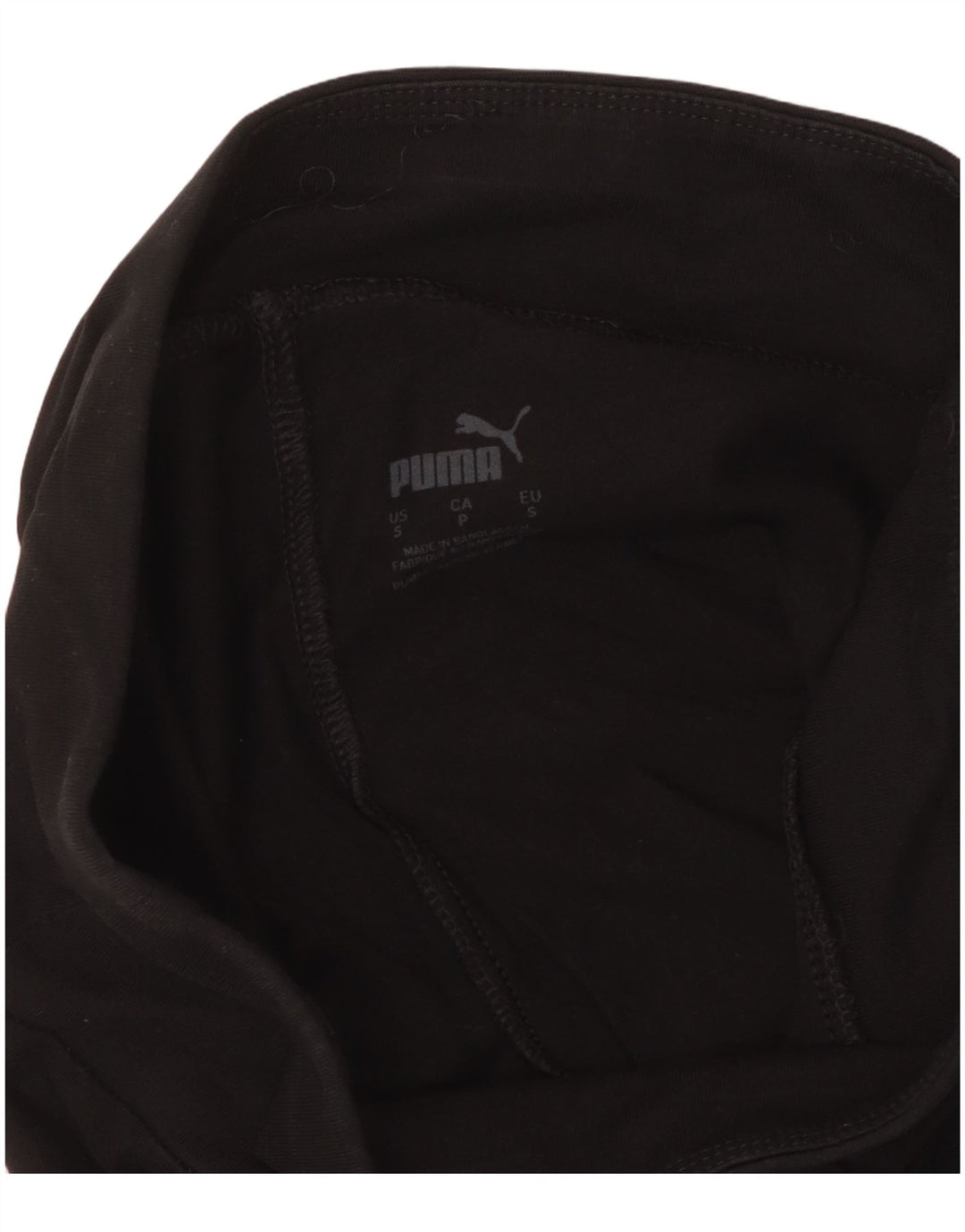 PUMA Womens Graphic Leggings UK 10 Small  Black