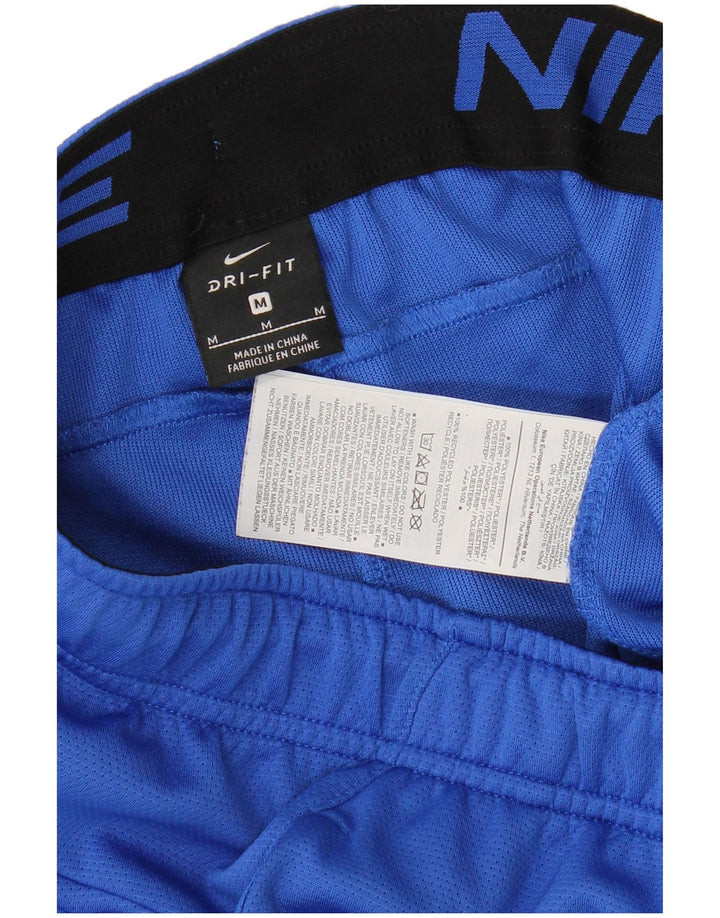Nike Mens Dri Fit Sport Shorts Medium  Blue Colourblock Polyester