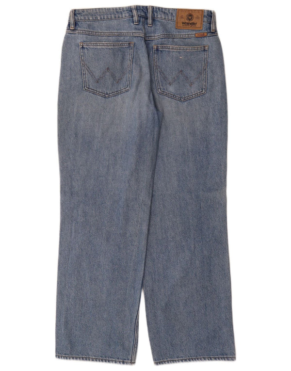 Wrangler Womens Bella Baggy Low Waist Loose Jeans US 8 Medium W30 L30 Blue