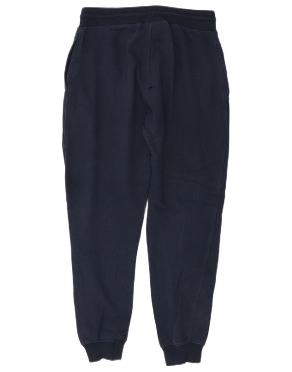 Ellesse Mens Tracksuit Trousers Joggers Small  Navy Blue Cotton
