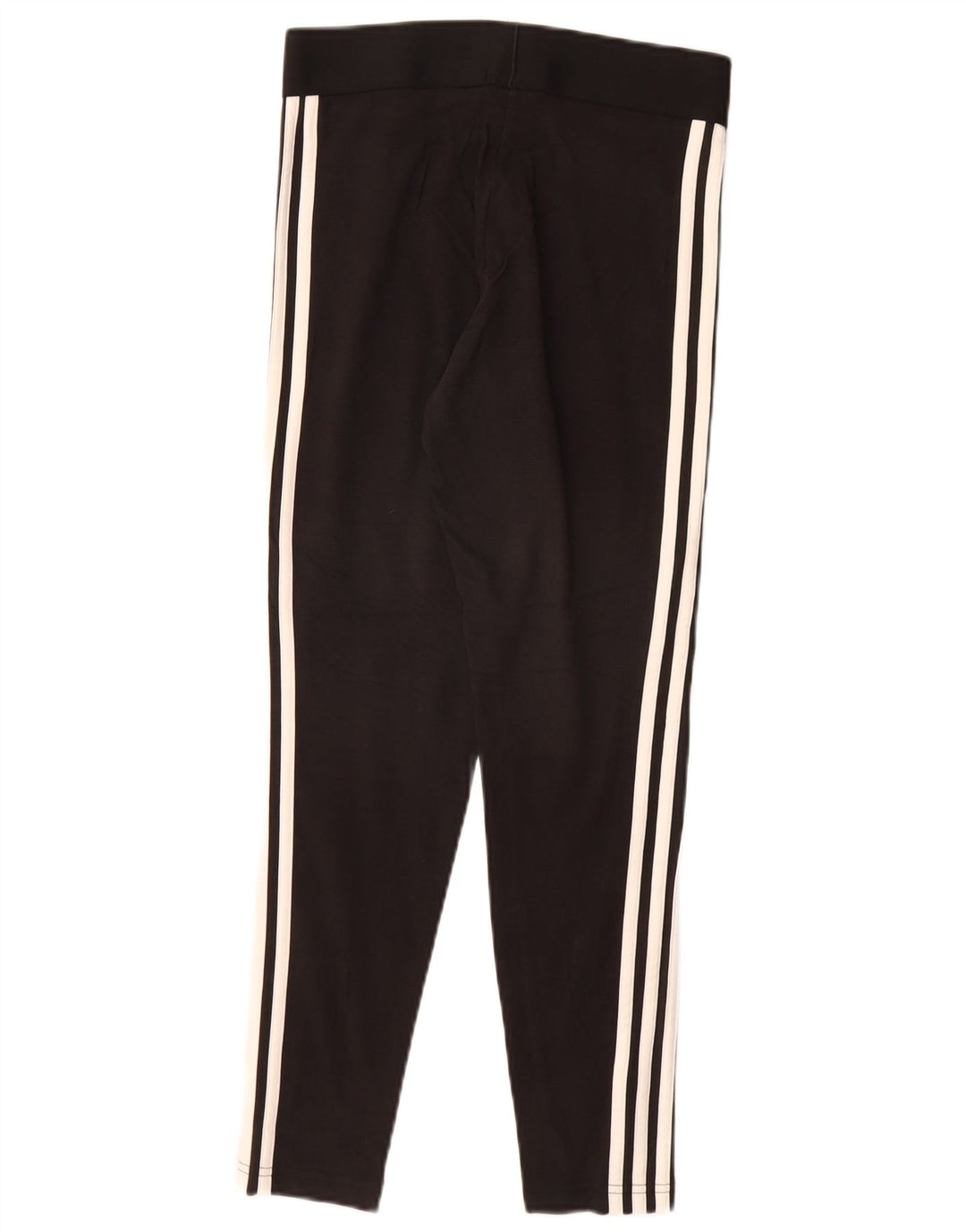 ADIDAS Womens Leggings UK 8/10 Small  Black Cotton