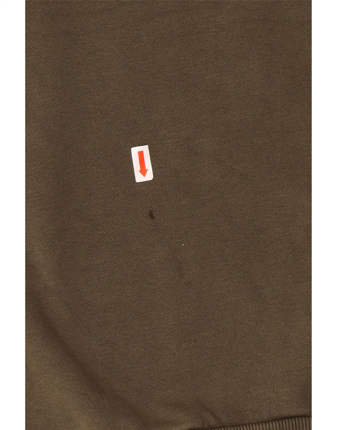 PUMA Womens Graphic Sweatshirt Jumper UK 14 Medium Khaki Cotton