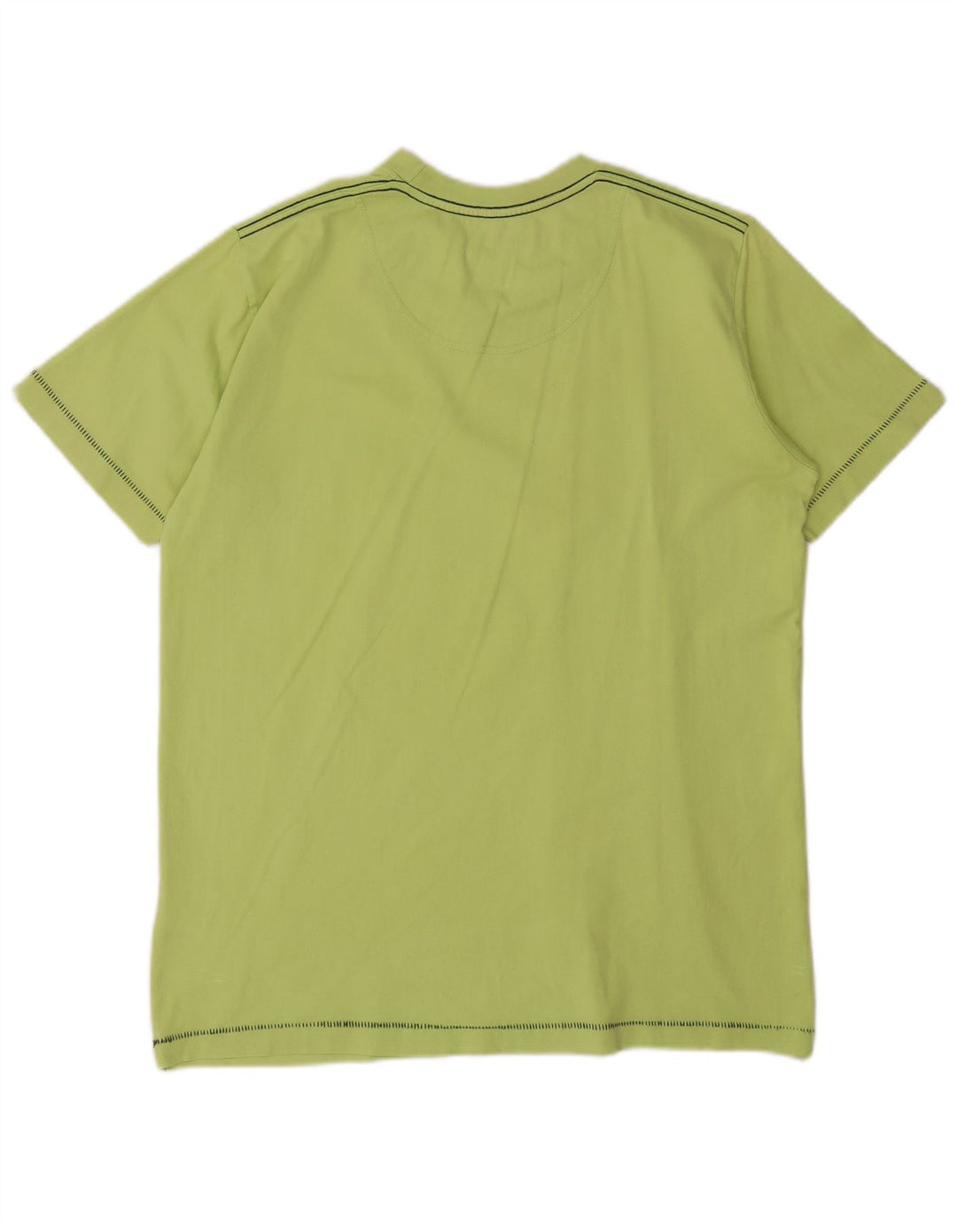 Murphy & Nye Mens Graphic T-Shirt Top Large Green Cotton