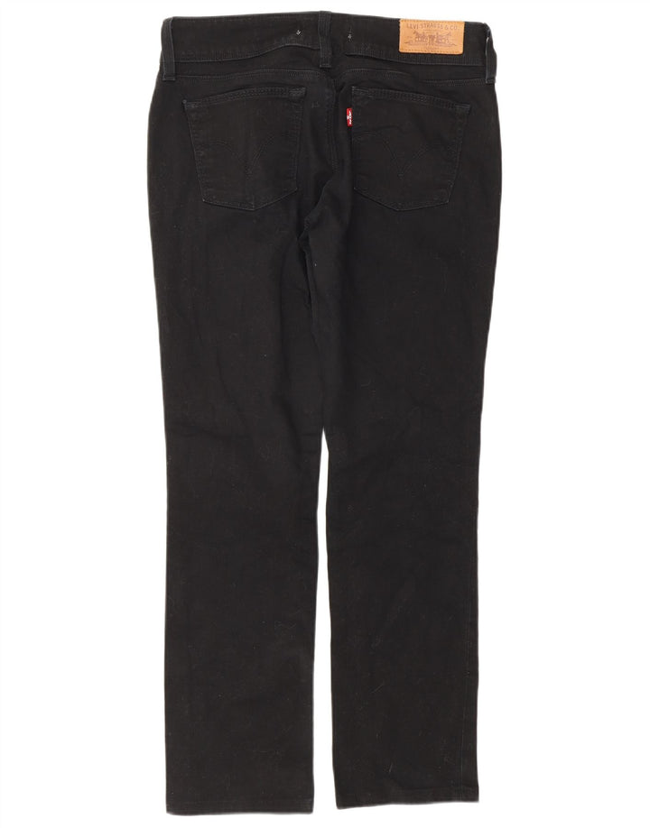 Levi's Womens 571 Slim Jeans W28 L27 Black