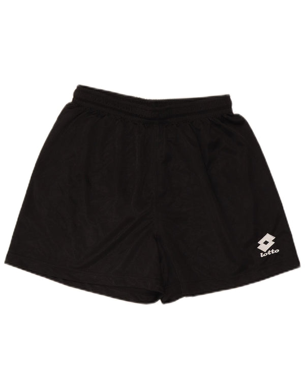 Lotto Mens Sport Shorts UK 40/42 Large Black Polyester Sports