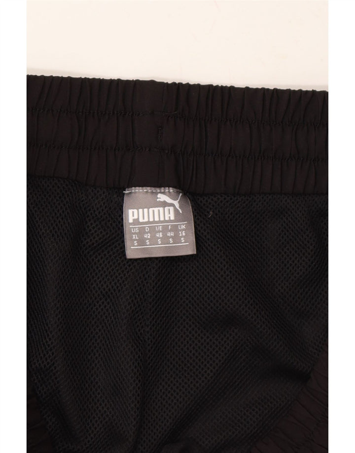 PUMA Womens Tracksuit Trousers UK 16 Large Black Vintage Puma and Second-Hand Puma from Messina Hembry 