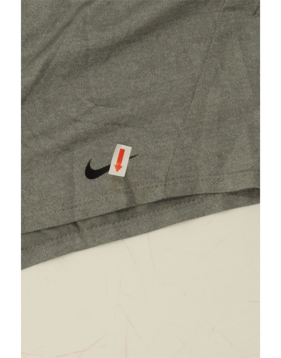 NIKE Womens Dri Fit Sport Shorts UK 10 Small  Grey Polyester Vintage Nike and Second-Hand Nike from Messina Hembry 