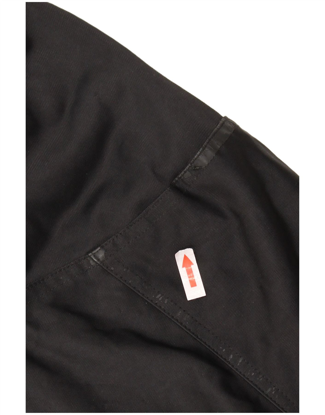 ADIDAS Womens Oversized Hooded Tracksuit Top Jacket UK 14 Large Black