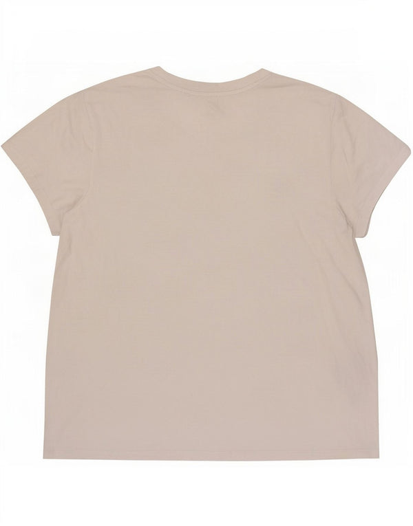 Levi's Womens T-Shirt Top UK 16 Large White Cotton