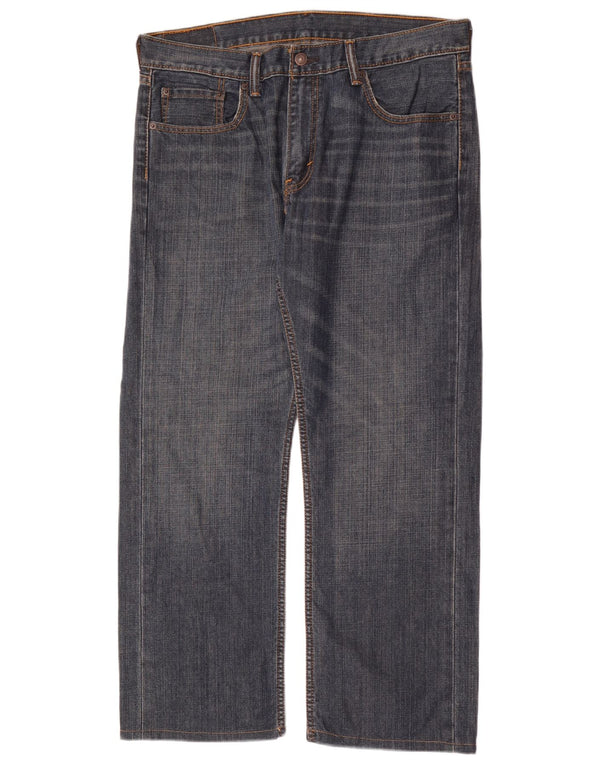 Levi's Mens 559 Straight Jeans W34 L30 Blue Cotton