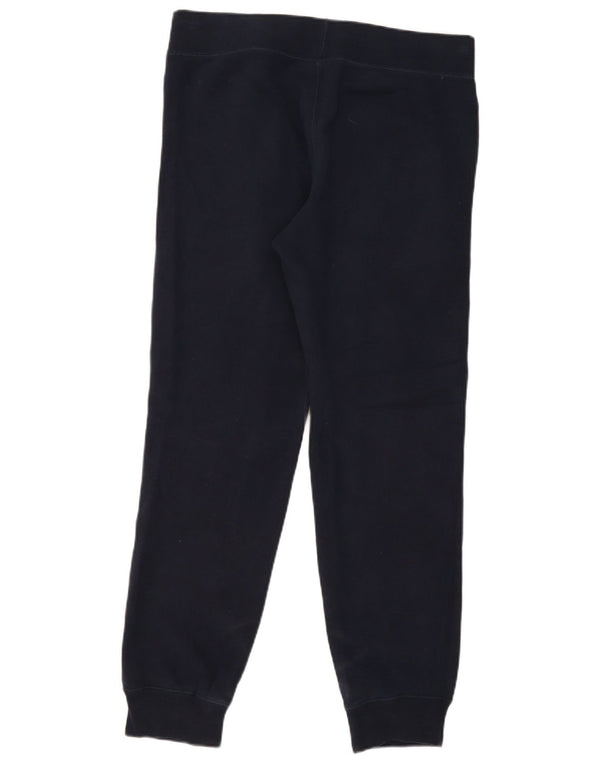 Champion Mens Graphic Tracksuit Trousers Joggers Large Navy Blue Cotton