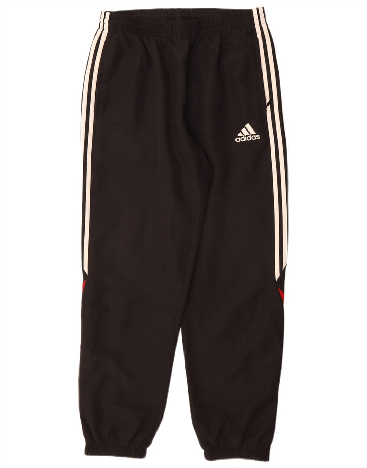 ADIDAS Mens Tracksuit Trousers Joggers UK 42/44 Large  Black Polyester