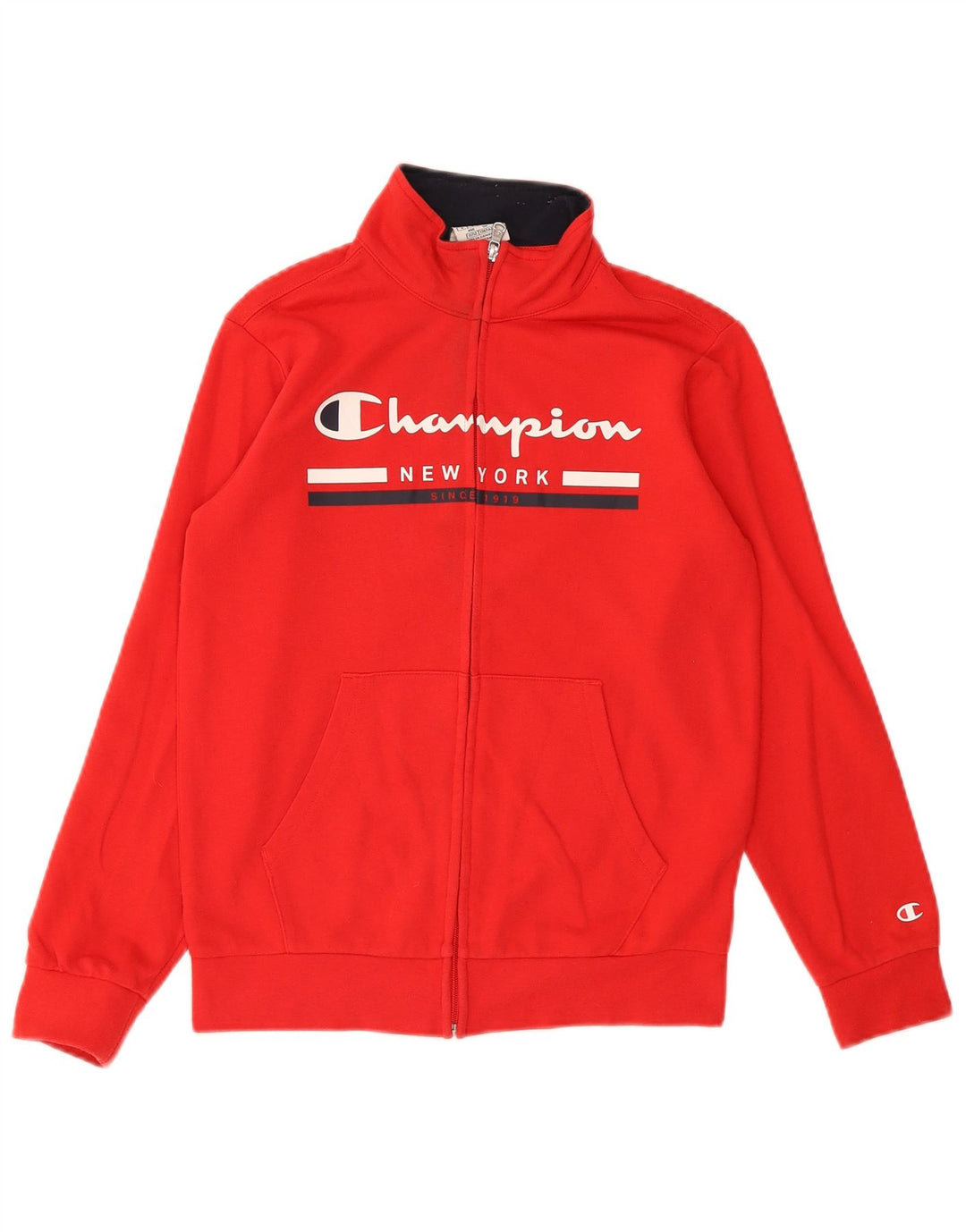Champion Boys Graphic Tracksuit Top Jacket 11-12 Years Large Red