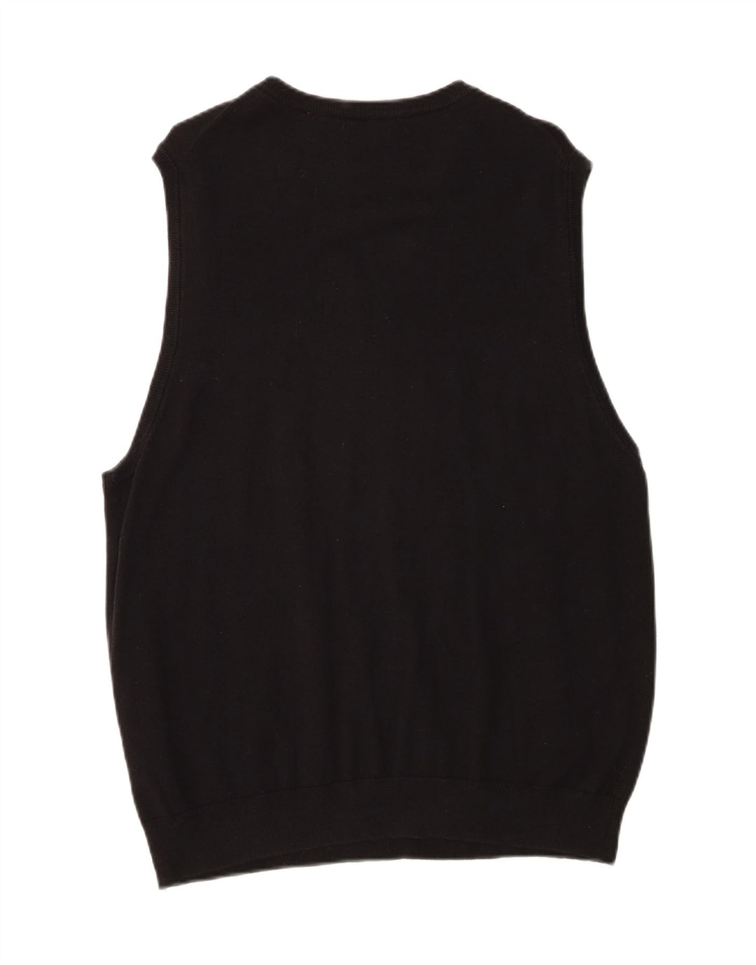 IZOD Mens Vest Tank Top Large Black Cotton Vintage Izod and Second-Hand Izod from Messina Hembry 