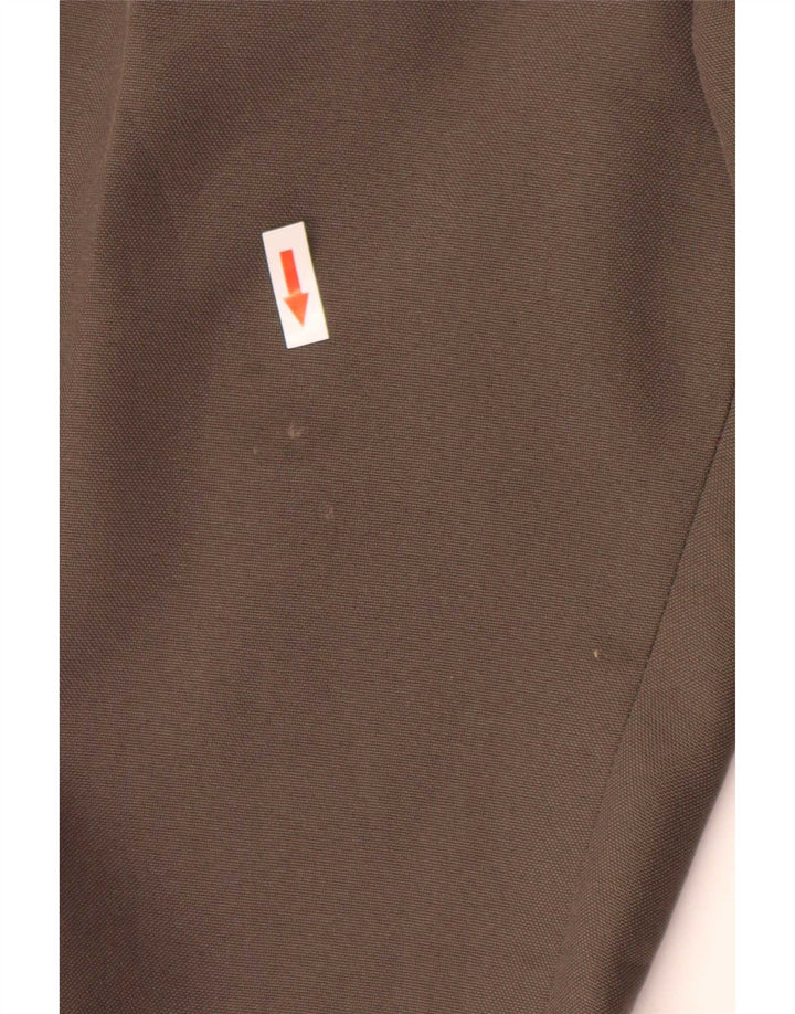 Farah Mens Pegged Suit Trousers W36 L29 Grey Polyester