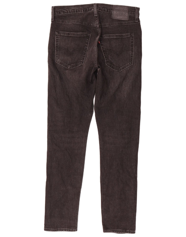 Levi's Mens 512 Distressed Slim Tapered Jeans W32 L32 Grey Cotton