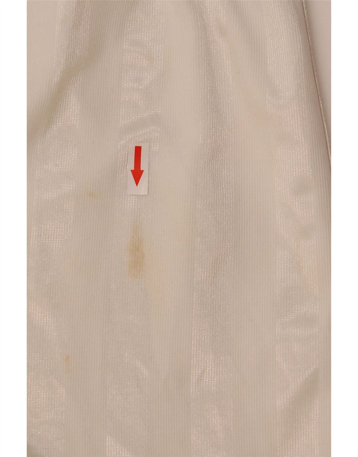 Nike Mens Sport Shorts Small  White Striped Polyester