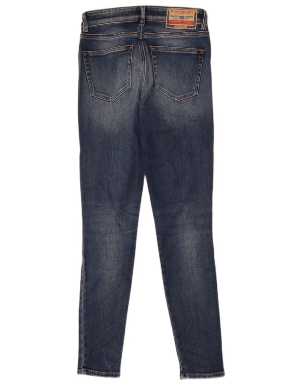 Diesel Womens Skinny Jeans W26 L30 Blue Cotton
