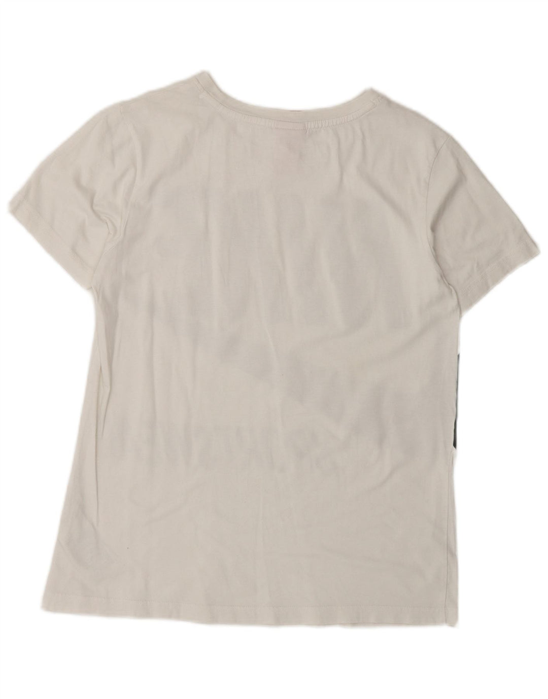 NIKE Mens Graphic T-Shirt Top Small White Cotton