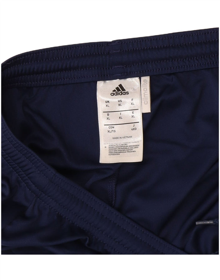 Adidas Mens Climalite Sport Shorts XL Navy Blue Polyester