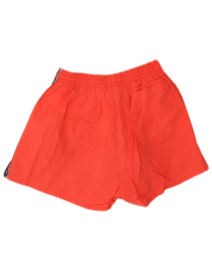 Asics Mens Graphic Swimming Shorts Medium Orange Colourblock