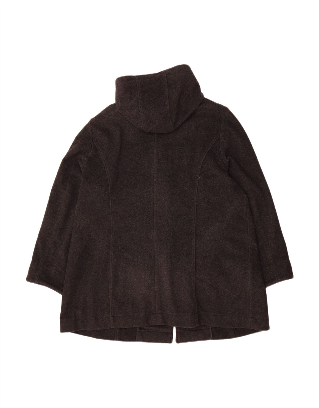 OVS Womens Oversized Hooded Duffle Coat IT 49 XL Grey Polyester