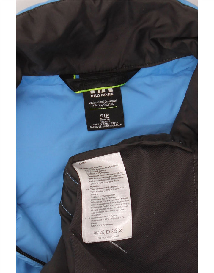 Helly Hansen Womens Padded Jacket UK 10 Small Blue Colourblock Polyester