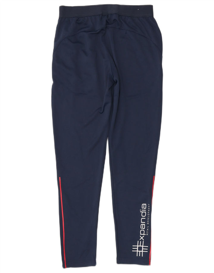 Joma Mens Graphic Tracksuit Trousers Small  Navy Blue Polyester