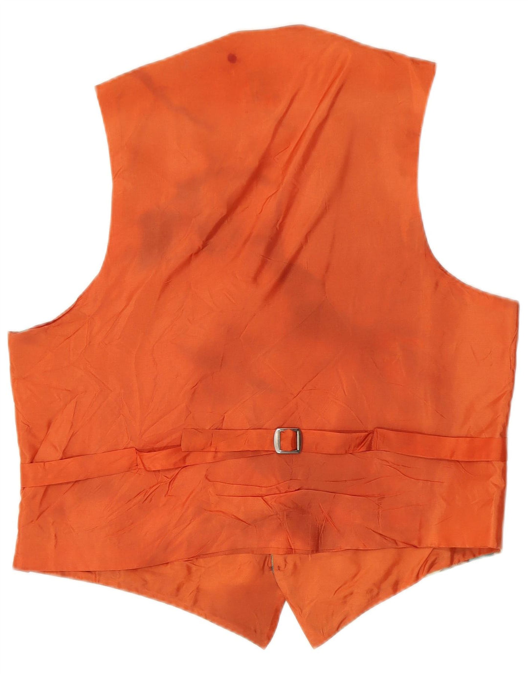 VINTAGE Mens Waistcoat IT 54 XL Multicoloured Geometric Polyester