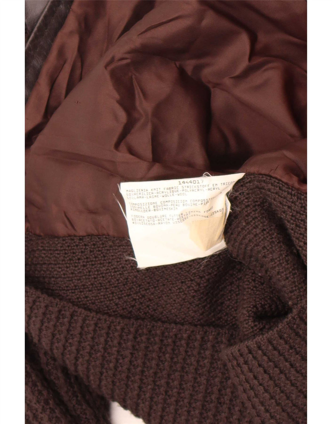 Penny Pull Womens 5 Button Blazer Jacket IT 42 Medium Brown Acrylic