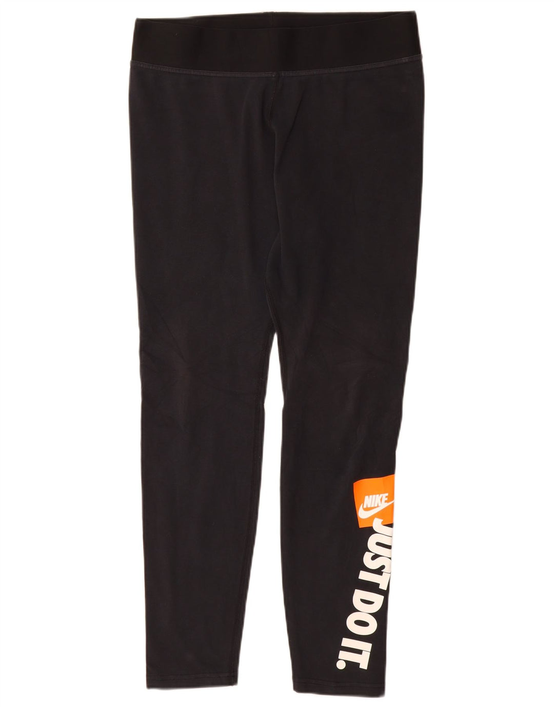 Nike Womens Graphic Leggings UK 16 Large Black