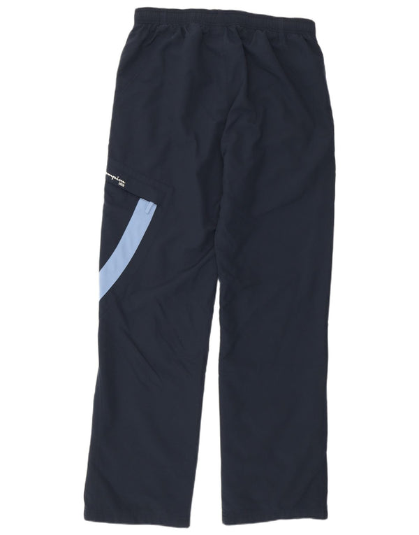 Champion Mens Tracksuit Trousers Large Navy Blue Colourblock Polyester
