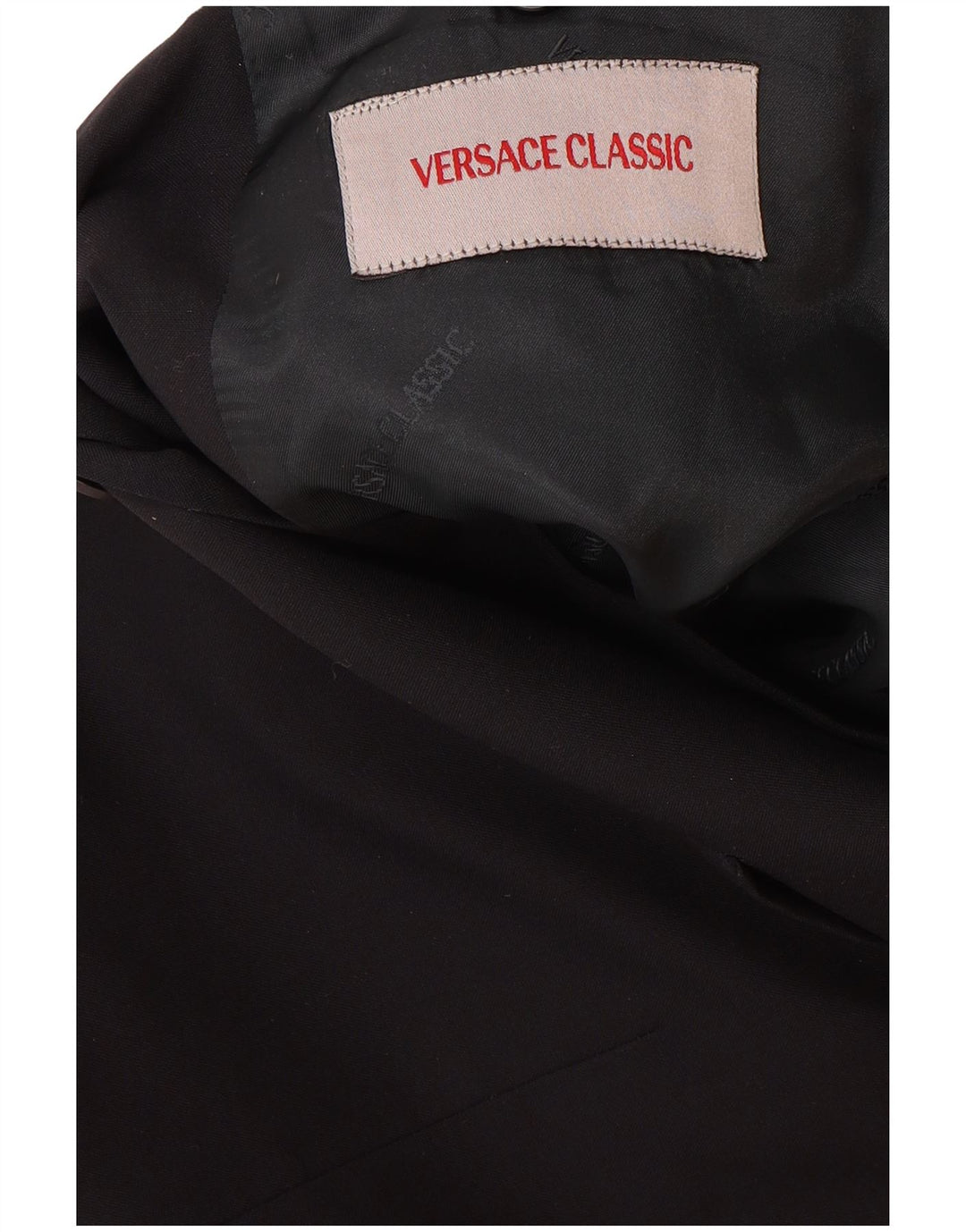 VERSACE Mens Classic 3 Button Blazer Jacket UK 42 XL Navy Blue