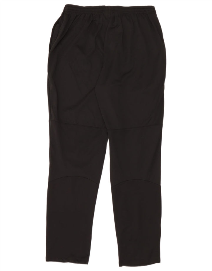 Nike Mens Dri Fit Tracksuit Trousers Large Black Polyester
