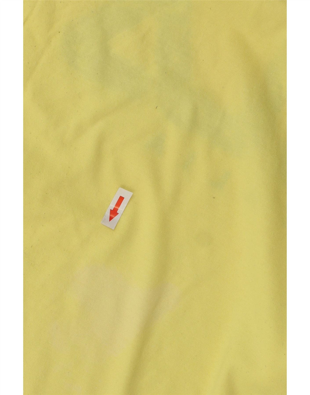 FILA Mens Graphic T-Shirt Top XL Yellow Cotton