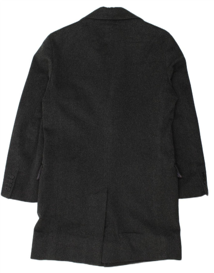 GIANFRANCO FERRE Mens Overcoat IT 50 Large Grey Wool