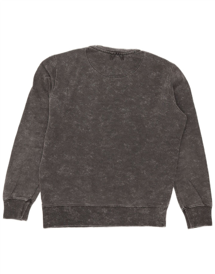 CONVERSE Mens Chuck Taylor Graphic Sweatshirt Jumper Medium Grey Tie Dye