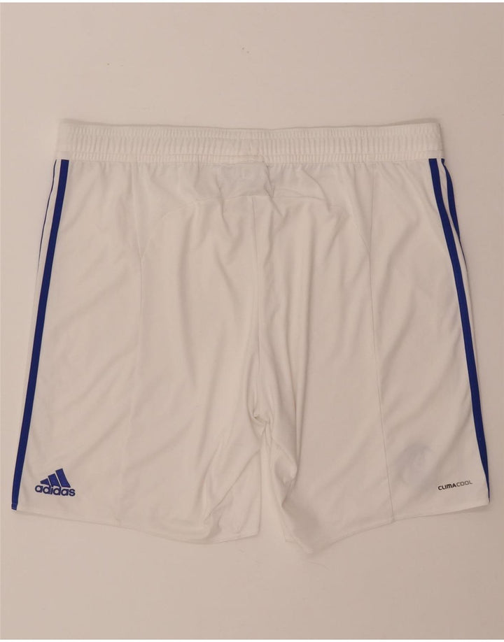 Adidas Mens Climacool Sport Shorts 2XL  White Polyester