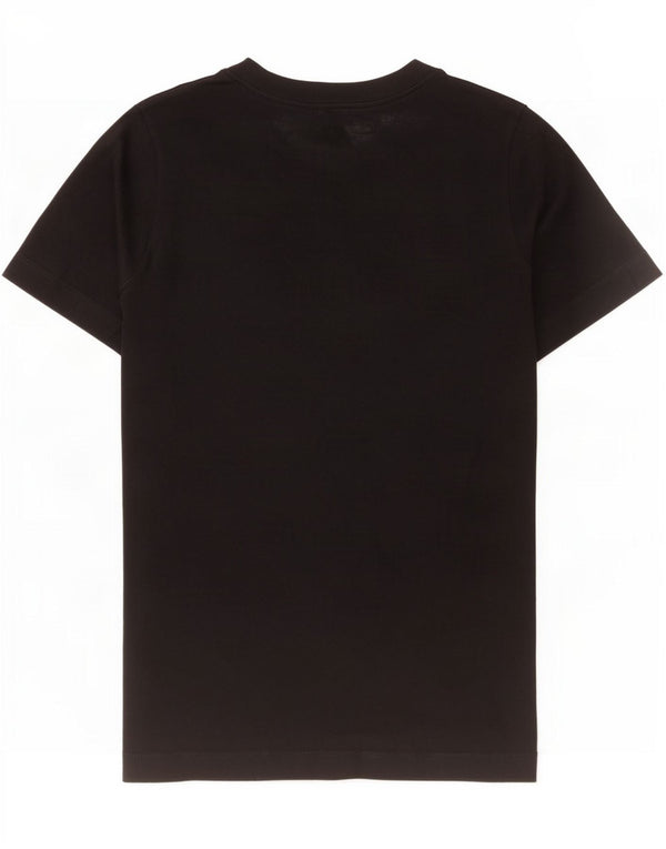 Nike Boys T-Shirt Top 10-11 Years Medium Black Cotton
