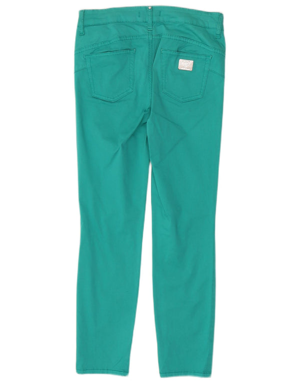 Liu Jo Womens Slim Casual Trousers W28 L27 Turquoise