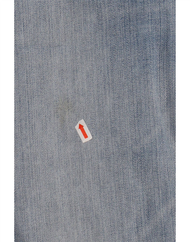 Lee Womens Desoto Bermuda Denim Shorts W29 Medium Blue Cotton