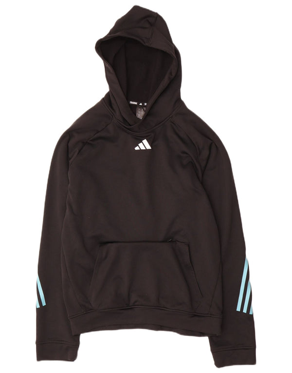 Adidas Mens Aeroready Hoodie Jumper Small Black Polyester