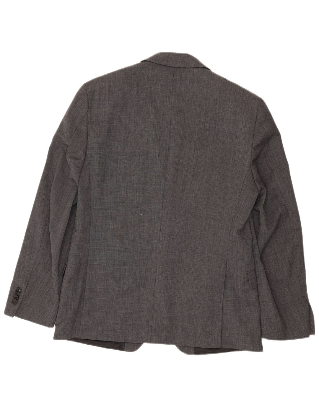 Tommy Hilfiger Mens 2 Button Blazer Jacket UK 42 XL Grey Check Wool