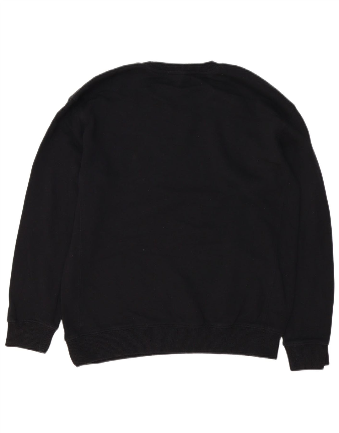 LEE Mens Regular Fit Sweatshirt Jumper Small Black Cotton