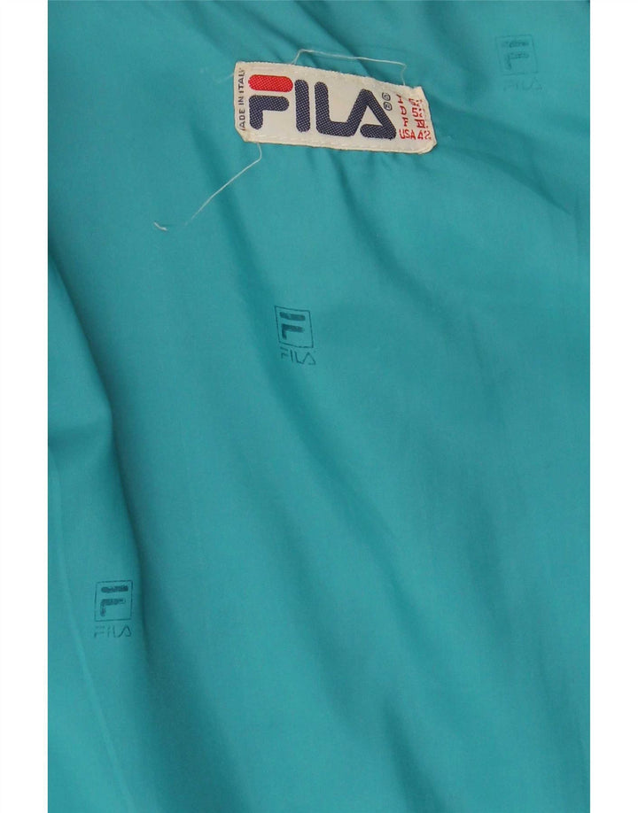 Fila Mens Hooded Utility Jacket IT 52 XL Navy Blue
