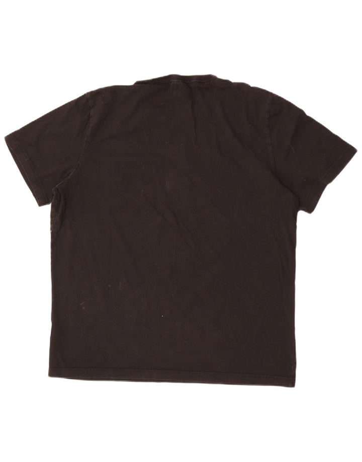 Puma Mens T-Shirt Top XL Black Cotton